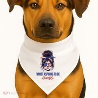 IM Not Aspiring To Be Humble USA-Made Doggie Bandana thumb 1