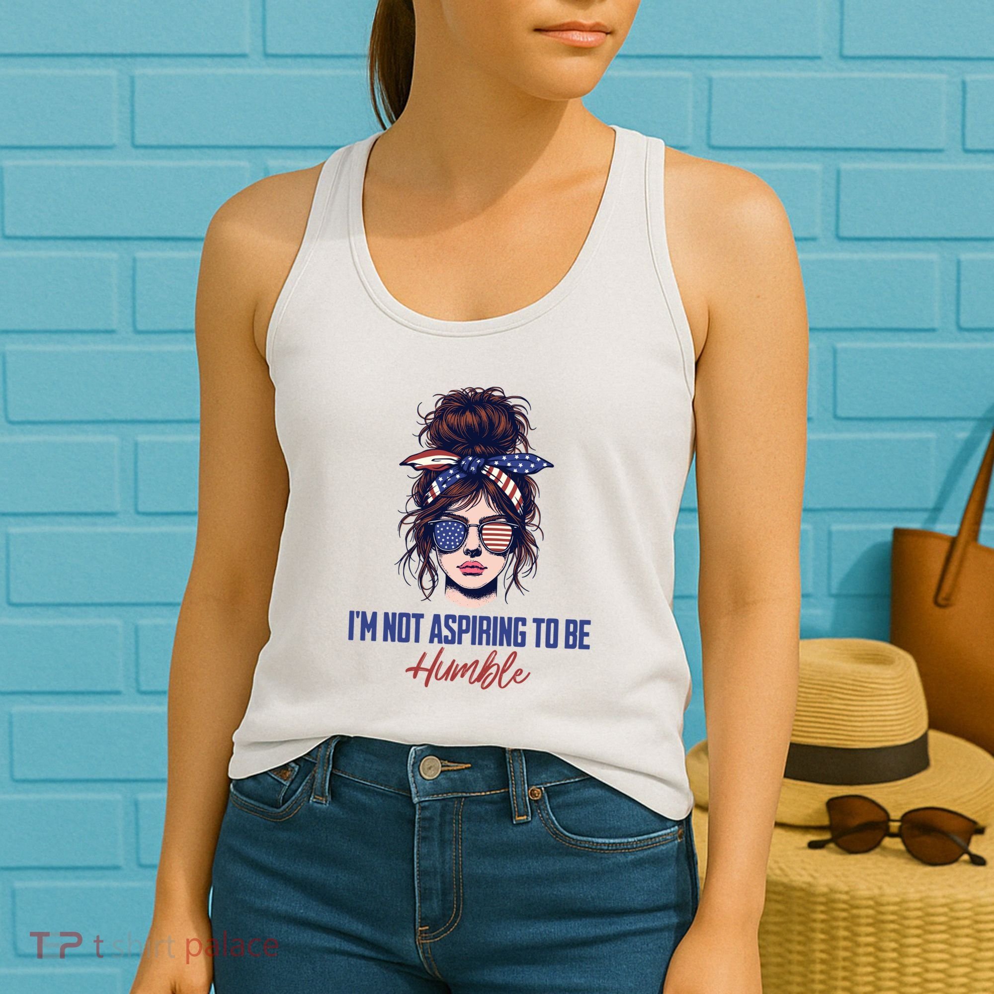 IM Not Aspiring To Be Humble Women's Tank Top