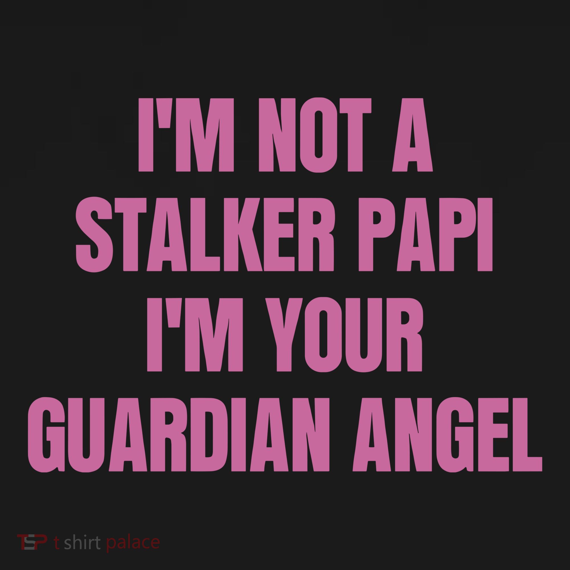 I’M Not A Stalker Papi I’M Your Guardian Angel Women's Long Sleeve Shirt