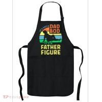 It's Not A Dad Bod It's A Father Figure Funny Apron thumb 0