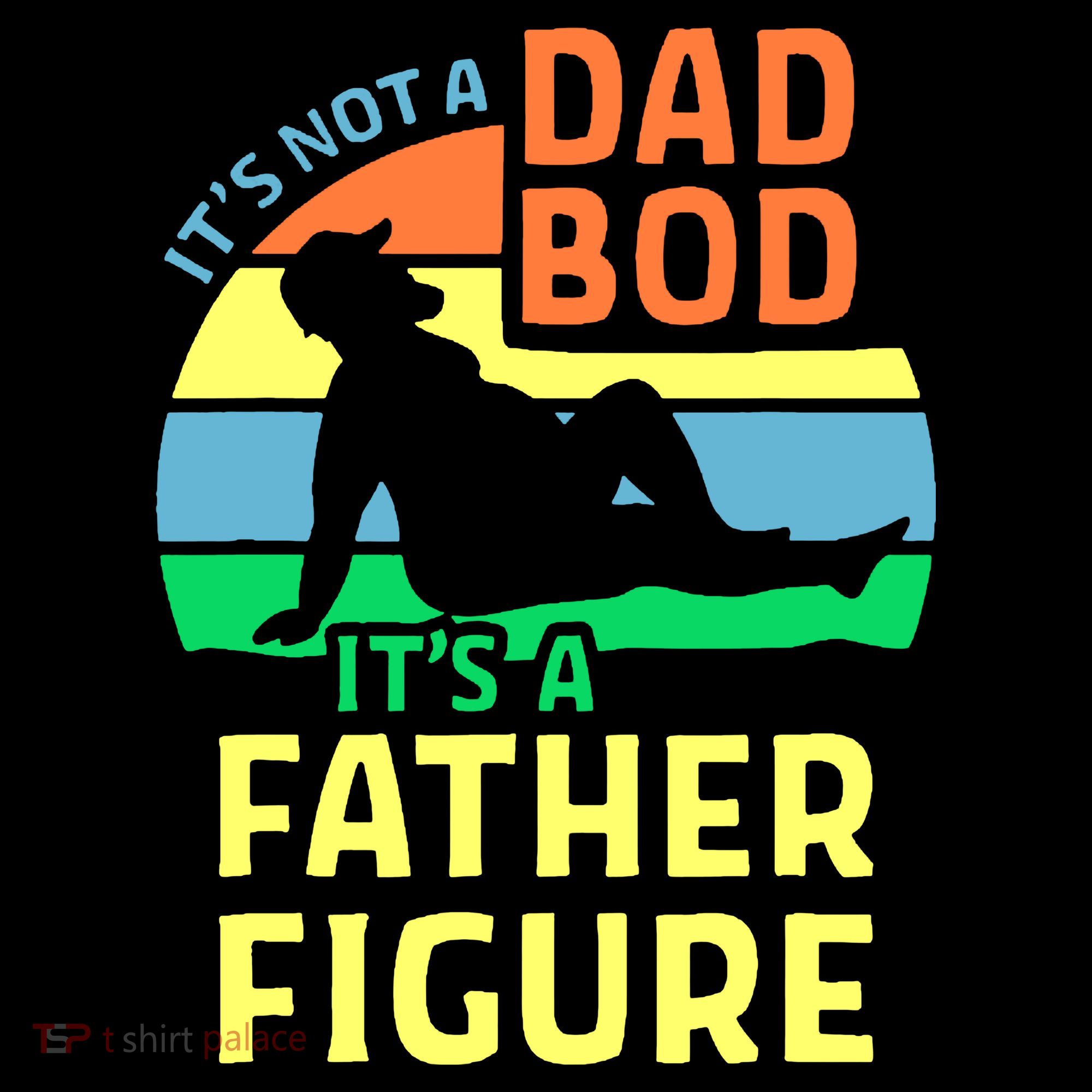 It's Not A Dad Bod It's A Father Figure Funny Women's Hoodie