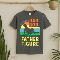 It's Not A Dad Bod It's A Father Figure Funny T-Shirt thumb 2