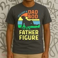 It's Not A Dad Bod It's A Father Figure Funny T-Shirt thumb 3