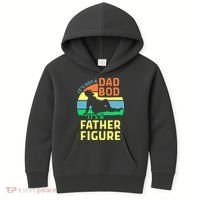 It's Not A Dad Bod It's A Father Figure Funny Kids Hoodie thumb 0