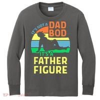 It's Not A Dad Bod It's A Father Figure Funny Kids Long Sleeve Shirt thumb 0