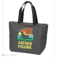 It's Not A Dad Bod It's A Father Figure Funny Tote Bag thumb 3
