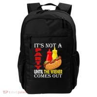 Its Not A Party Until The Wiener Comes Out Backpack thumb 0