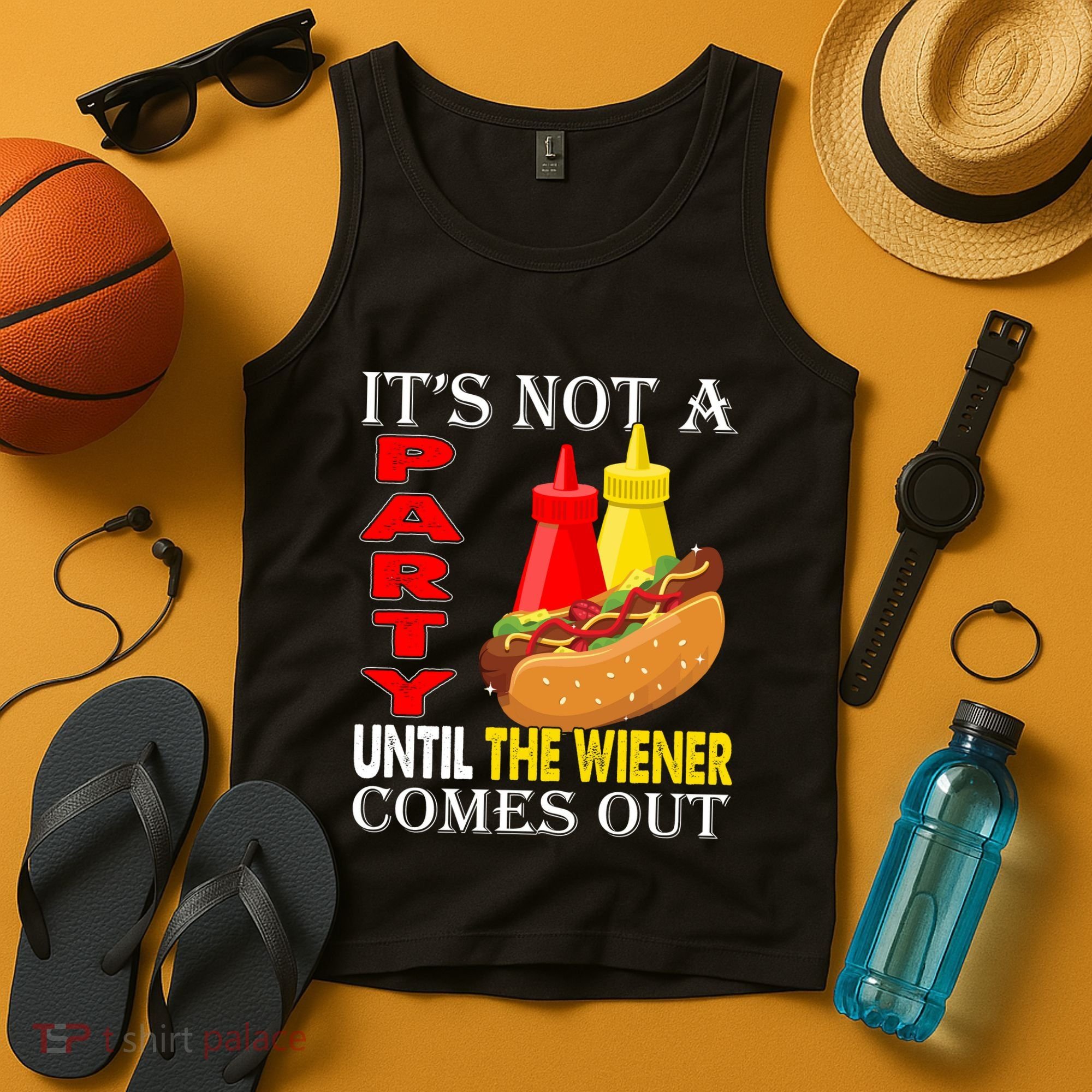 Its Not A Party Until The Wiener Comes Out Tank Top