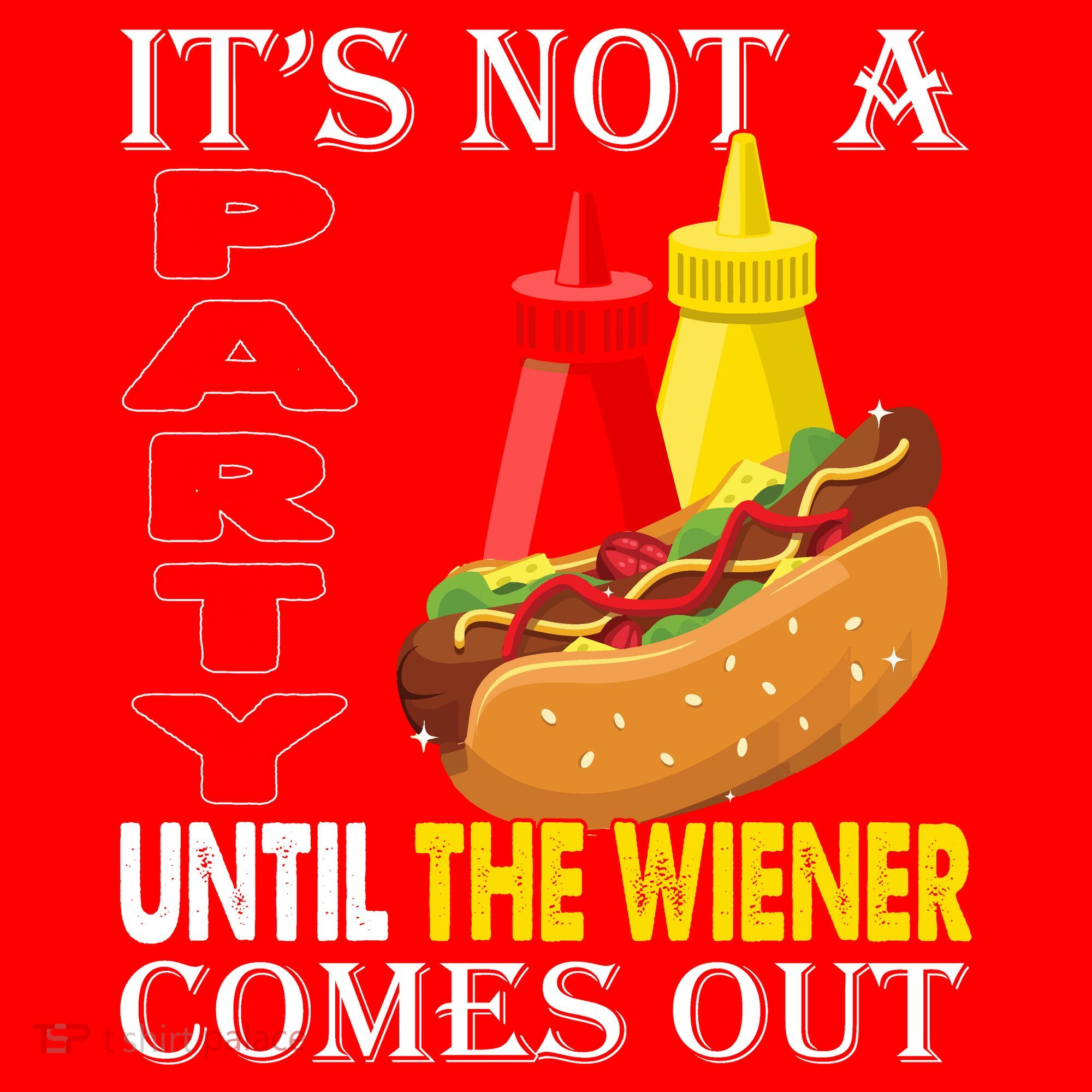 Its Not A Party Until The Wiener Comes Out Santa Hat