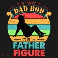 Its Not A Dad Bod Its A Father Figure Funny Fathers Day Backpack thumb 2