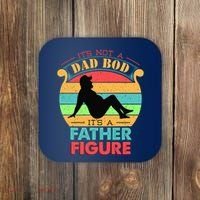 Its Not A Dad Bod Its A Father Figure Funny Fathers Day Coaster thumb 0