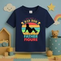 Its Not A Dad Bod Its A Father Figure Funny Fathers Day Toddler T-Shirt thumb 3