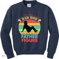 Its Not A Dad Bod Its A Father Figure Funny Fathers Day Kids Sweatshirt thumb 0