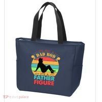 Its Not A Dad Bod Its A Father Figure Funny Fathers Day Tote Bag thumb 3