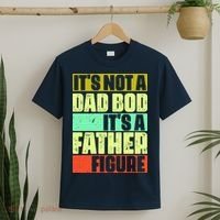Its Not A Dad Bod Its A Father Figure Funny Vintage T-Shirt thumb 2