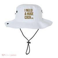 I Need A Huge Cock Tail – Funny Adult Humor Drinking Bucket Hat thumb 0