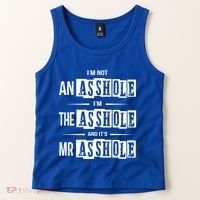 IM Not An Asshole IM The Asshole And ItS Mr Asshole Funny Cute Gift Tank Top thumb 2