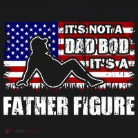 Its Not A Dad Bod Its A Father Figure Funny USA Sexy Ornament thumb 1