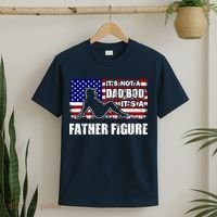 Its Not A Dad Bod Its A Father Figure Funny USA Sexy T-Shirt thumb 2