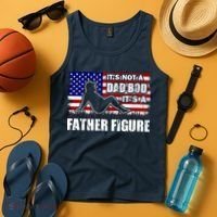 Its Not A Dad Bod Its A Father Figure Funny USA Sexy Tank Top thumb 4