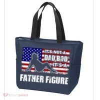 Its Not A Dad Bod Its A Father Figure Funny USA Sexy Tote Bag thumb 3