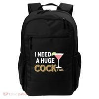 I Need A Huge Cocktail Leopard Backpack thumb 0