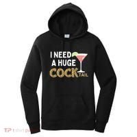 I Need A Huge Cocktail Leopard Women's Hoodie thumb 0