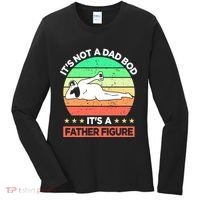 Its Not A Dad Bod Its A Father Figure Funny Beer Sexy Women's Long Sleeve Shirt thumb 0