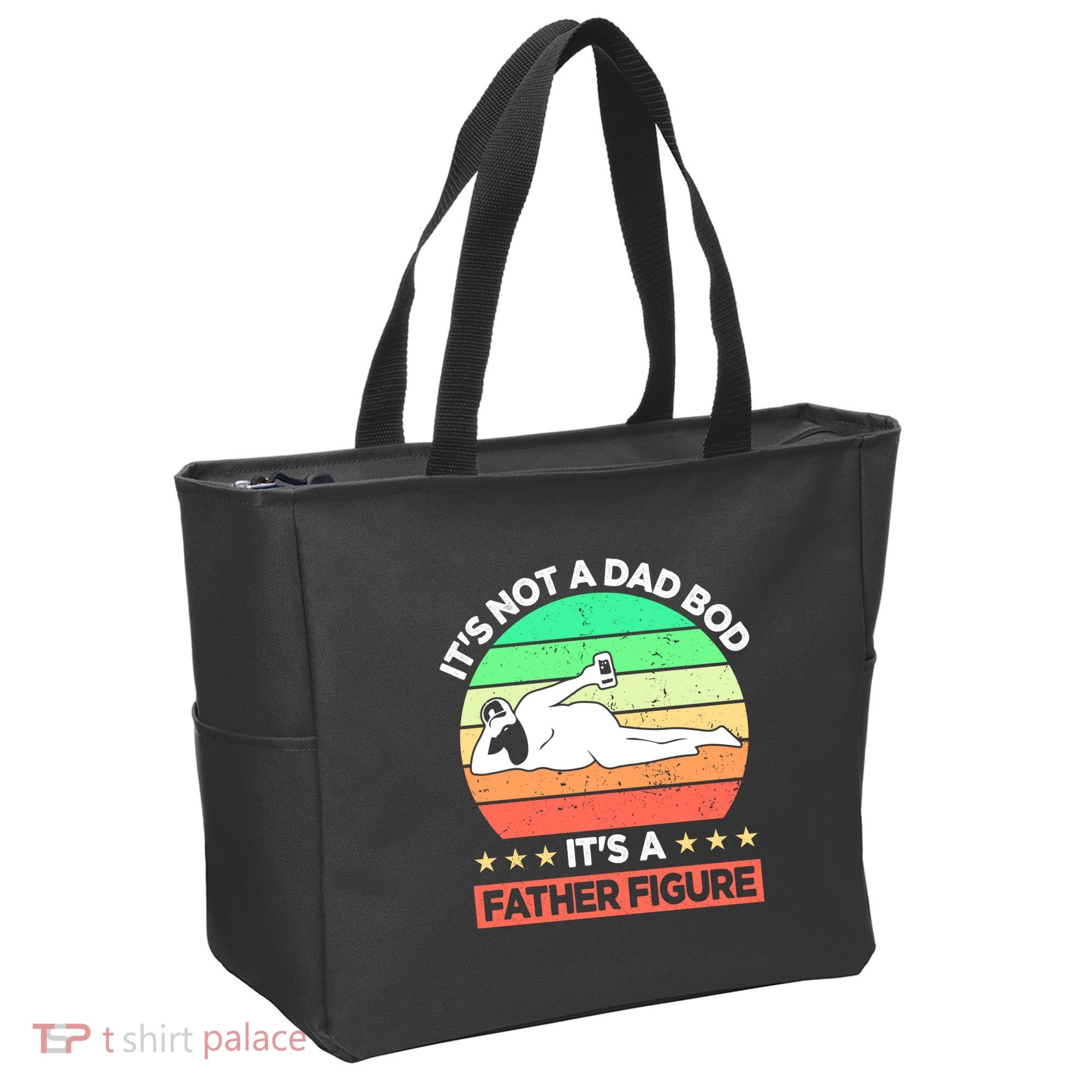 Its Not A Dad Bod Its A Father Figure Funny Beer Sexy Tote Bag