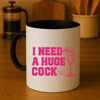I Need A Huge Cocktail Funny Gag Adult Humor Ing Gift Coffee Mug thumb 4