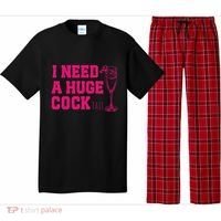 I Need A Huge Cocktail Funny Gag Adult Humor Ing Gift Pajama Set thumb 0