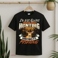 IM Not Always Thinking About Hunting Wildlife Deer Lover T-Shirt thumb 2