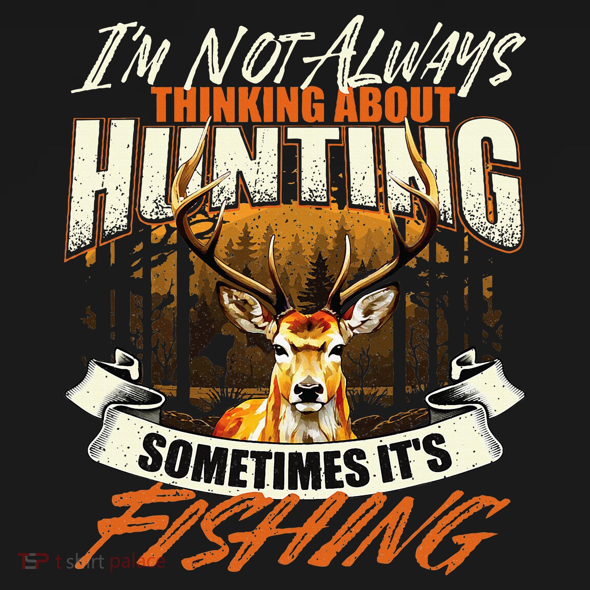 IM Not Always Thinking About Hunting Wildlife Deer Lover Mousepad