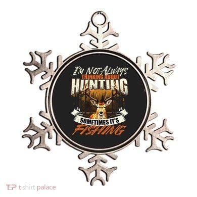 IM Not Always Thinking About Hunting Wildlife Deer Lover Ornament