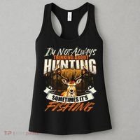 IM Not Always Thinking About Hunting Wildlife Deer Lover Women's Tank Top thumb 3