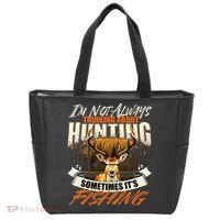 IM Not Always Thinking About Hunting Wildlife Deer Lover Tote Bag thumb 0