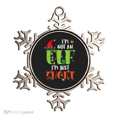 Im Not An Elf Just Short Funny Christmas Xmas Ornament