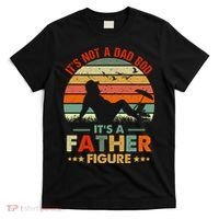It's Not A Dad Bod It's A Father Figure Funny Vintage Sunset T-Shirt thumb 0