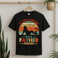It's Not A Dad Bod It's A Father Figure Funny Vintage Sunset T-Shirt thumb 2