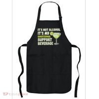 ItS Not Alcohol ItS My Emotional Support Beverage Apron thumb 0