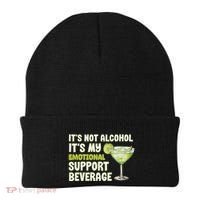 ItS Not Alcohol ItS My Emotional Support Beverage Beanie thumb 0