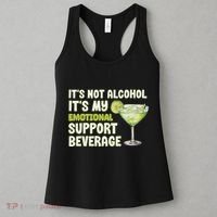 ItS Not Alcohol ItS My Emotional Support Beverage Women's Tank Top thumb 3