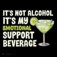 ItS Not Alcohol ItS My Emotional Support Beverage Toddler Hoodie thumb 2