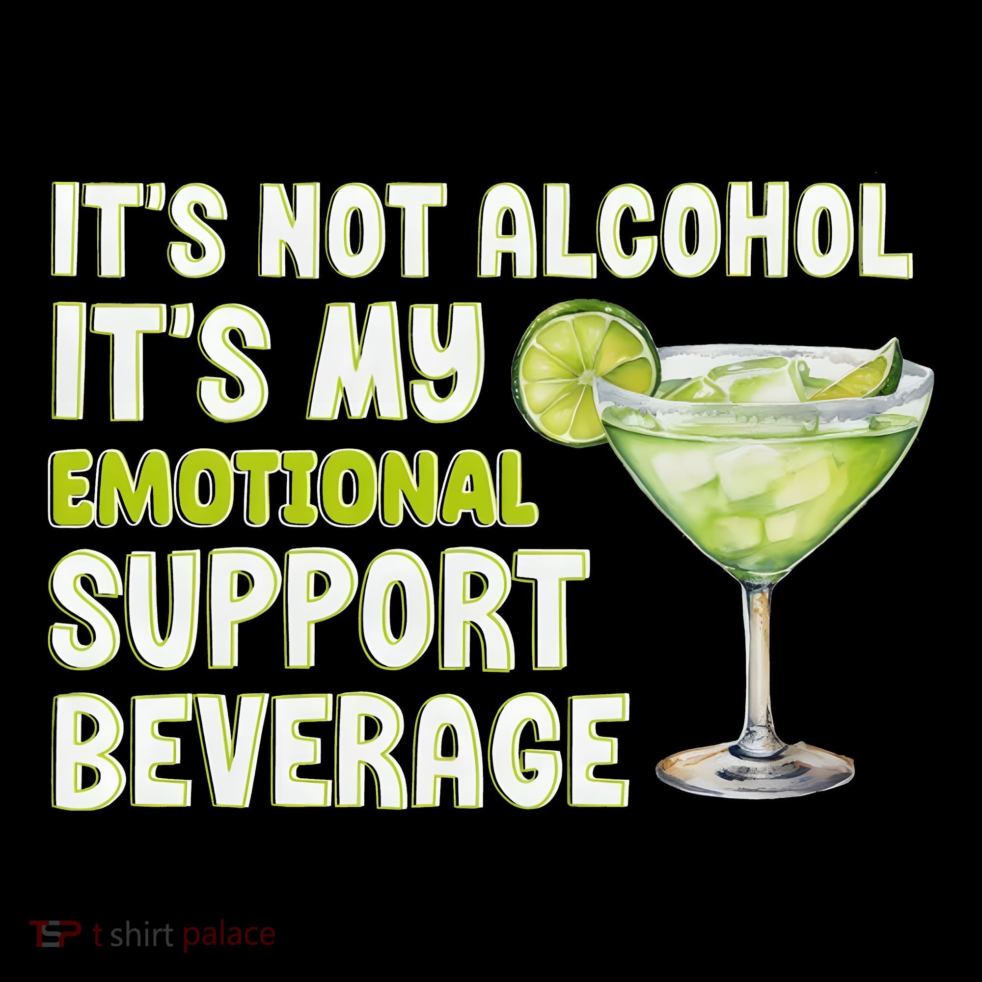 ItS Not Alcohol ItS My Emotional Support Beverage Toddler Hoodie