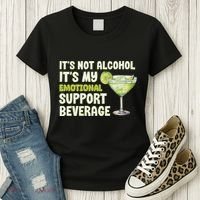 ItS Not Alcohol ItS My Emotional Support Beverage Women's T-Shirt thumb 3