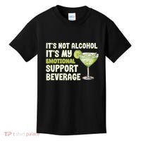 ItS Not Alcohol ItS My Emotional Support Beverage Kids T-Shirt thumb 0