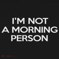 I'm Not A Morning Person For And Women Kids Long Sleeve Shirt thumb 2