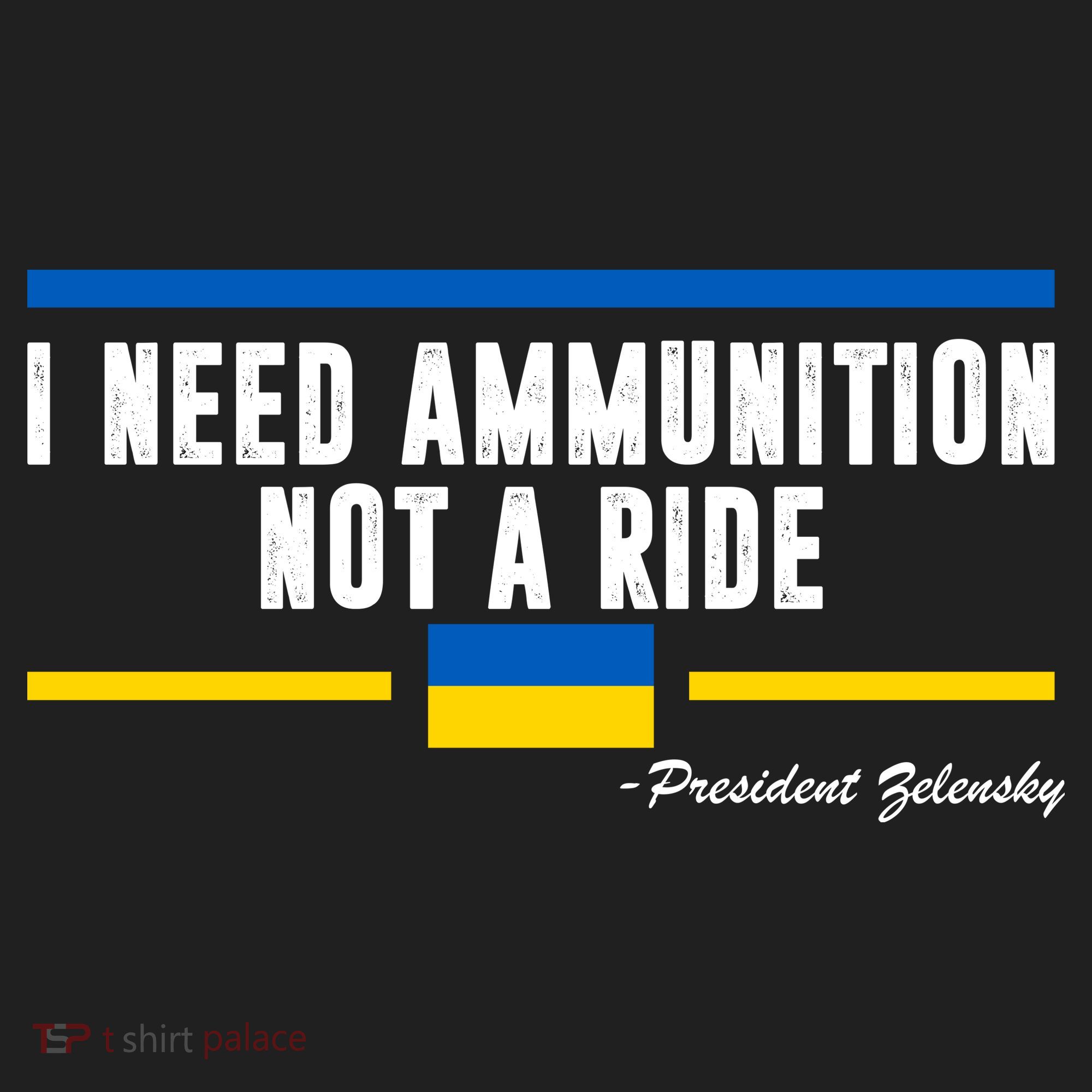 I Need Ammunition Not A Ride Ukraine Women's Sweatshirt