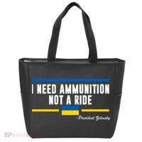 I Need Ammunition Not A Ride Ukraine Tote Bag thumb 0