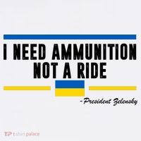 I Need Ammunition Not A Ride Ukraine Long Sleeve Shirt thumb 2